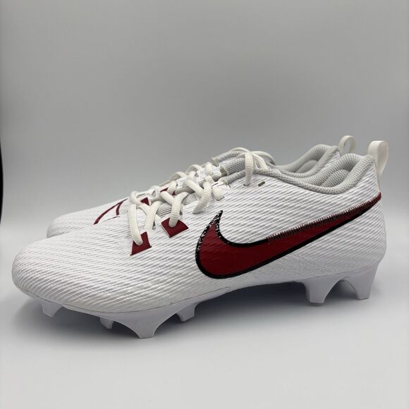 Mens Size 11.5 Nike Vapor Edge White Red TB Football Cleats FN7764-105 main image 9